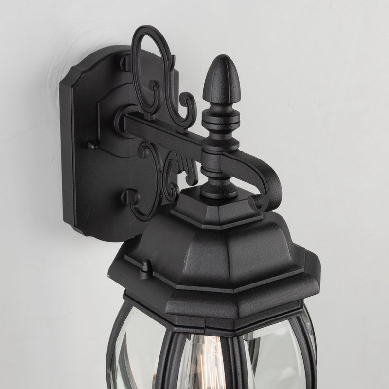 Artcraft Canada - AC8091BK - One Light Outdoor Wall Mount - Classico - Black