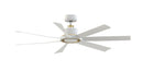60"Ceiling Fan<br /><span style="color:#4AB0CE;">Entrega: 4-10 dias en USA</span><br /><span style="color:#4AB0CE;font-size:60%;">PREGUNTE POR ENTREGA EN PANAMA</span><br />Collection: Lenzi<br />Finish: Matte White w/Brushed Satin Brass