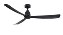 Fanimation - FPD8560BL - 60"Ceiling Fan - Kute 60 - Black