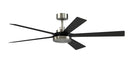 64"Ceiling Fan<br /><span style="color:#4AB0CE;">Entrega: 4-10 dias en USA</span><br /><span style="color:#4AB0CE;font-size:60%;">PREGUNTE POR ENTREGA EN PANAMA</span><br />Collection: TorchAire 64<br />Finish: Brushed Nickel
