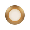 LED Wall Sconce<br /><span style="color:#4AB0CE;">Entrega: 2-3 semanas en USA</span><br /><span style="color:#4AB0CE;font-size:60%;">PREGUNTE POR ENTREGA EN PANAMA</span><br />Collection: Cleo<br />Finish: Brushed Gold/Opal Glass