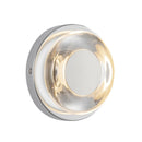 LED Wall Sconce<br /><span style="color:#4AB0CE;">Entrega: 2-3 semanas en USA</span><br /><span style="color:#4AB0CE;font-size:60%;">PREGUNTE POR ENTREGA EN PANAMA</span><br />Collection: Stephord<br />Finish: Chrome/Clear Glass