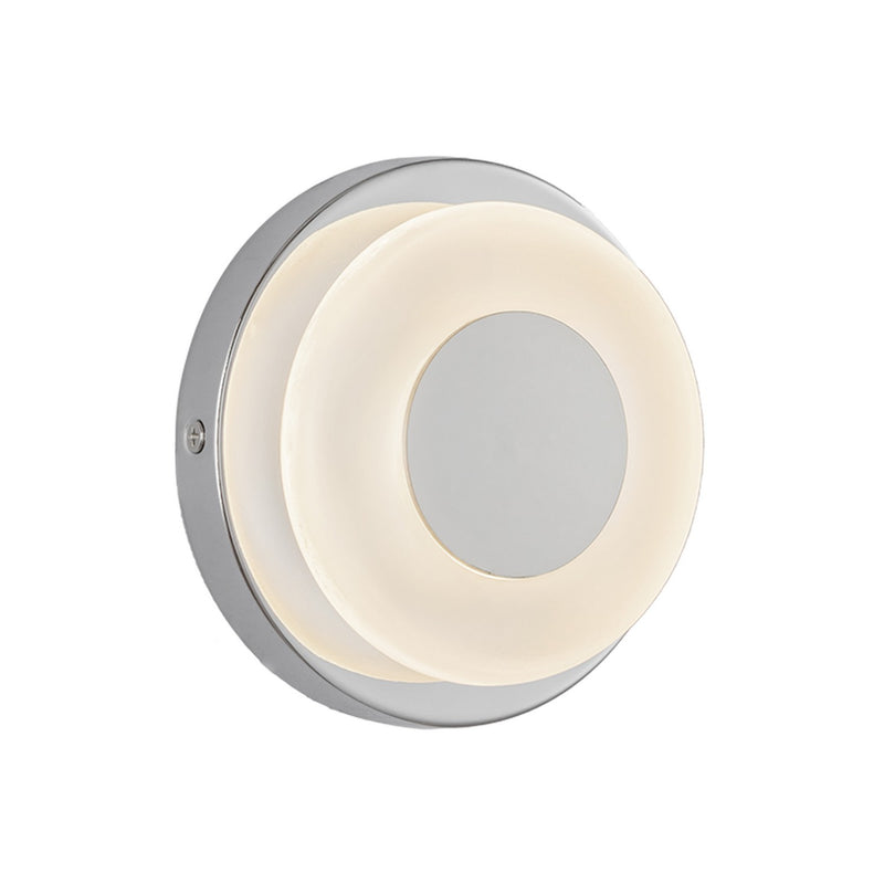 LED Wall Sconce<br /><span style="color:#4AB0CE;">Entrega: 4-10 dias en USA</span><br /><span style="color:#4AB0CE;font-size:60%;">PREGUNTE POR ENTREGA EN PANAMA</span><br />Collection: Stephord<br />Finish: Chrome/Frosted Glass
