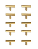 Elegant Lighting - PL400-4-BR-10PK - Bar Pull Multipack (set of 10) - Quinn - Brass