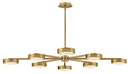 Fredrick Ramond - FR31014LCB - Semi Flush - Cava - Brass