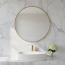 Generation Lighting - MREL1430SB - Mirror - Cadre - Satin Brass