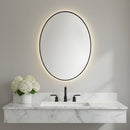 Generation Lighting - MREL1431MBK - Mirror - Cadre - Midnight Black