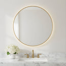 Generation Lighting - MREL1431SB - Mirror - Cadre - Satin Brass