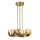 LED Chandelier<br /><span style="color:#4AB0CE;">Entrega: 4-10 dias en USA</span><br /><span style="color:#4AB0CE;font-size:60%;">PREGUNTE POR ENTREGA EN PANAMA</span><br />Collection: Colette<br />Finish: Vintage Brass/Alabaster