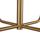 Four Light Chandelier<br /><span style="color:#4AB0CE;">Entrega: 4-10 dias en USA</span><br /><span style="color:#4AB0CE;font-size:60%;">PREGUNTE POR ENTREGA EN PANAMA</span><br />Collection: Plisse<br />Finish: Aged Gold
