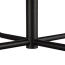 Four Light Chandelier<br /><span style="color:#4AB0CE;">Entrega: 4-10 dias en USA</span><br /><span style="color:#4AB0CE;font-size:60%;">PREGUNTE POR ENTREGA EN PANAMA</span><br />Collection: Plisse<br />Finish: Matte Black