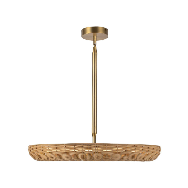LED Chandelier<br /><span style="color:#4AB0CE;">Entrega: 4-10 dias en USA</span><br /><span style="color:#4AB0CE;font-size:60%;">PREGUNTE POR ENTREGA EN PANAMA</span><br />Collection: Maris<br />Finish: Brushed Gold