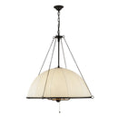 Four Light Chandelier<br /><span style="color:#4AB0CE;">Entrega: 4-10 dias en USA</span><br /><span style="color:#4AB0CE;font-size:60%;">PREGUNTE POR ENTREGA EN PANAMA</span><br />Collection: Crosby<br />Finish: Matte Black