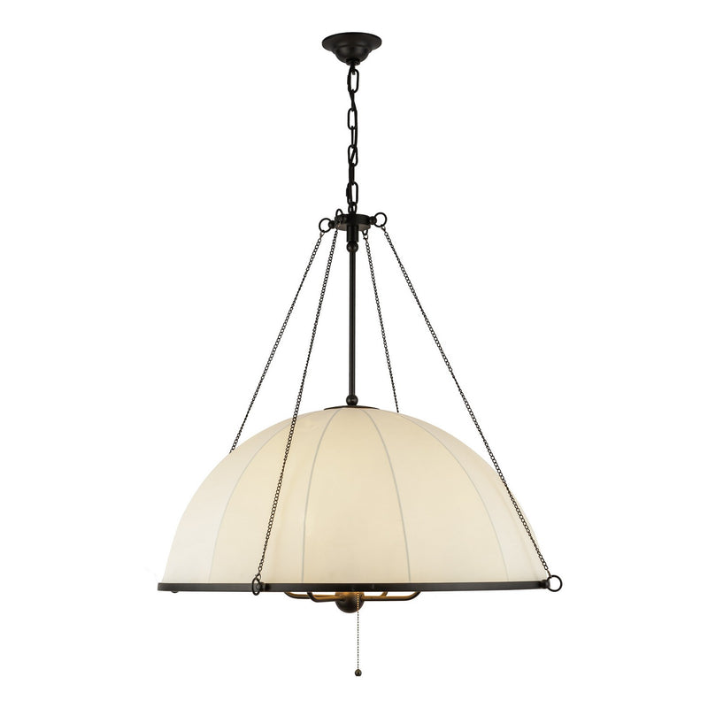 Four Light Chandelier<br /><span style="color:#4AB0CE;">Entrega: 4-10 dias en USA</span><br /><span style="color:#4AB0CE;font-size:60%;">PREGUNTE POR ENTREGA EN PANAMA</span><br />Collection: Crosby<br />Finish: Matte Black