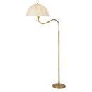 One Light Floor Lamp<br /><span style="color:#4AB0CE;">Entrega: 4-10 dias en USA</span><br /><span style="color:#4AB0CE;font-size:60%;">PREGUNTE POR ENTREGA EN PANAMA</span><br />Collection: Crosby<br />Finish: Brushed Gold