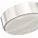 LED Flush Mount<br /><span style="color:#4AB0CE;">Entrega: 4-10 dias en USA</span><br /><span style="color:#4AB0CE;font-size:60%;">PREGUNTE POR ENTREGA EN PANAMA</span><br />Collection: Blanco<br />Finish: Polished Nickel/Alabaster