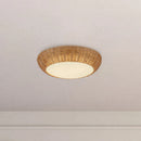 Alora - FM511014RA - Two Light Flush Mount - Merida - Rattan