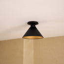 Alora - FM584507MB - One Light Flush Mount - Archer - Matte Black