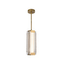 LED Pendant<br /><span style="color:#4AB0CE;">Entrega: 4-10 dias en USA</span><br /><span style="color:#4AB0CE;font-size:60%;">PREGUNTE POR ENTREGA EN PANAMA</span><br />Collection: Alai<br />Finish: Vintage Brass/Ribbed Glass