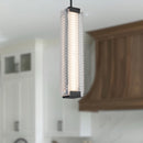 Alora - PD374624UBCR-UNV - LED Pendant - Alai - Urban Bronze/Ribbed Glass
