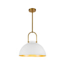 One Light Pendant<br /><span style="color:#4AB0CE;">Entrega: 4-10 dias en USA</span><br /><span style="color:#4AB0CE;font-size:60%;">PREGUNTE POR ENTREGA EN PANAMA</span><br />Collection: Harper<br />Finish: White