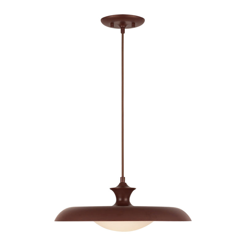 One Light Pendant<br /><span style="color:#4AB0CE;">Entrega: 2-3 semanas en USA</span><br /><span style="color:#4AB0CE;font-size:60%;">PREGUNTE POR ENTREGA EN PANAMA</span><br />Collection: Minori<br />Finish: Burgundy