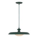 One Light Pendant<br /><span style="color:#4AB0CE;">Entrega: 4-10 dias en USA</span><br /><span style="color:#4AB0CE;font-size:60%;">PREGUNTE POR ENTREGA EN PANAMA</span><br />Collection: Minori<br />Finish: Pine Green