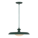 One Light Pendant<br /><span style="color:#4AB0CE;">Entrega: 4-10 dias en USA</span><br /><span style="color:#4AB0CE;font-size:60%;">PREGUNTE POR ENTREGA EN PANAMA</span><br />Collection: Minori<br />Finish: Pine Green