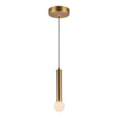 LED Pendant<br /><span style="color:#4AB0CE;">Entrega: 4-10 dias en USA</span><br /><span style="color:#4AB0CE;font-size:60%;">PREGUNTE POR ENTREGA EN PANAMA</span><br />Collection: Arden<br />Finish: Brushed Gold/Opal Glass