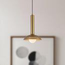Alora - PD616109BGOP-UNV - LED Pendant - Arden - Brushed Gold/Opal Glass