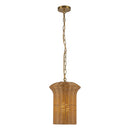 One Light Pendant<br /><span style="color:#4AB0CE;">Entrega: 4-10 dias en USA</span><br /><span style="color:#4AB0CE;font-size:60%;">PREGUNTE POR ENTREGA EN PANAMA</span><br />Collection: Kai<br />Finish: Brushed Gold