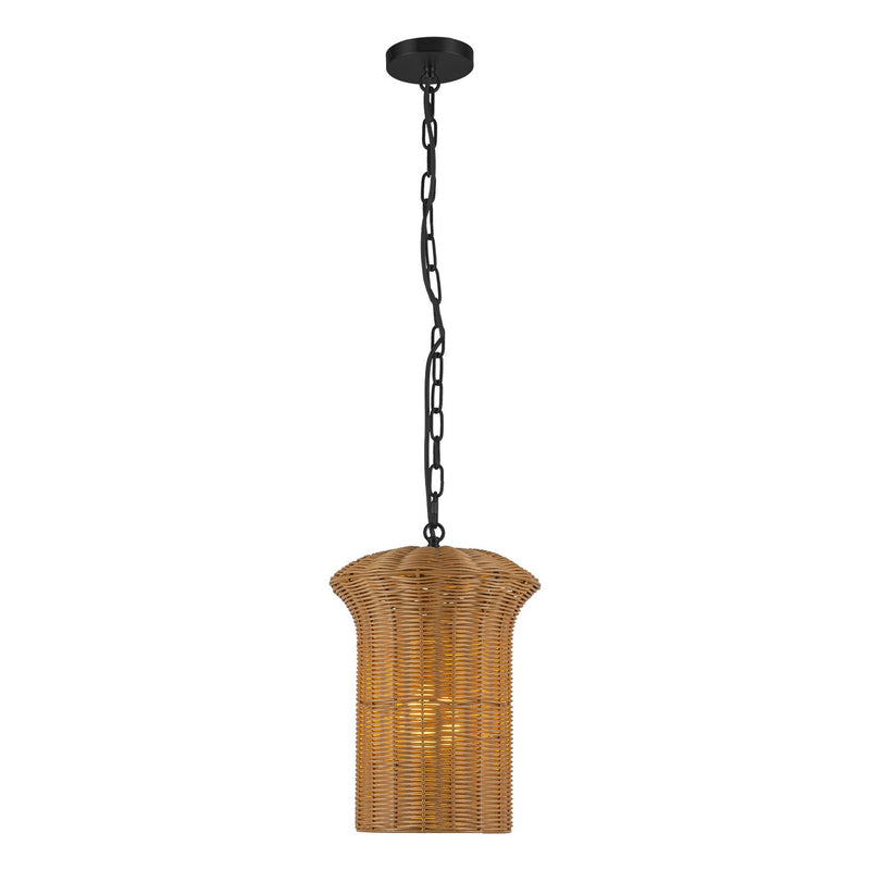 One Light Pendant<br /><span style="color:#4AB0CE;">Entrega: 4-10 dias en USA</span><br /><span style="color:#4AB0CE;font-size:60%;">PREGUNTE POR ENTREGA EN PANAMA</span><br />Collection: Kai<br />Finish: Matte Black