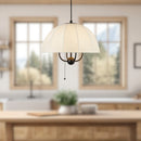 Alora - PD661418MB - Four Light Pendant - Crosby - Matte Black