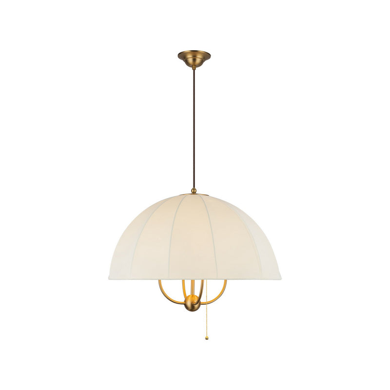 Four Light Pendant<br /><span style="color:#4AB0CE;">Entrega: 4-10 dias en USA</span><br /><span style="color:#4AB0CE;font-size:60%;">PREGUNTE POR ENTREGA EN PANAMA</span><br />Collection: Crosby<br />Finish: Brushed Gold