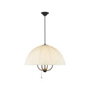 Four Light Pendant<br /><span style="color:#4AB0CE;">Entrega: 4-10 dias en USA</span><br /><span style="color:#4AB0CE;font-size:60%;">PREGUNTE POR ENTREGA EN PANAMA</span><br />Collection: Crosby<br />Finish: Matte Black