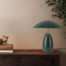 Alora - TL437012PGN - LED Table Lamp - Poppy - Pine Green