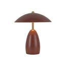 LED Table Lamp<br /><span style="color:#4AB0CE;">Entrega: 4-10 dias en USA</span><br /><span style="color:#4AB0CE;font-size:60%;">PREGUNTE POR ENTREGA EN PANAMA</span><br />Collection: Poppy<br />Finish: Burgundy