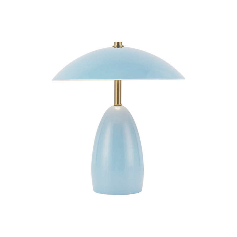 LED Table Lamp<br /><span style="color:#4AB0CE;">Entrega: 4-10 dias en USA</span><br /><span style="color:#4AB0CE;font-size:60%;">PREGUNTE POR ENTREGA EN PANAMA</span><br />Collection: Poppy<br />Finish: Cerulean