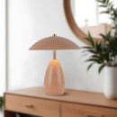 Alora - TL437409PEC - LED Table Lamp - Poppy - Peach