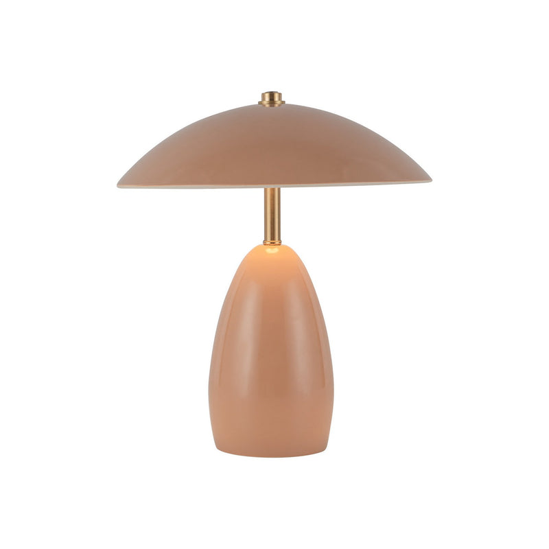 LED Table Lamp<br /><span style="color:#4AB0CE;">Entrega: 4-10 dias en USA</span><br /><span style="color:#4AB0CE;font-size:60%;">PREGUNTE POR ENTREGA EN PANAMA</span><br />Collection: Poppy<br />Finish: Peach