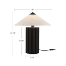 Alora - TL441020MB - One Light Table Lamp - Ono - Matte Black