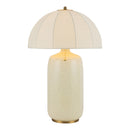 One Light Table Lamp<br /><span style="color:#4AB0CE;">Entrega: 4-10 dias en USA</span><br /><span style="color:#4AB0CE;font-size:60%;">PREGUNTE POR ENTREGA EN PANAMA</span><br />Collection: Crosby<br />Finish: Brushed Gold