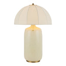 One Light Table Lamp<br /><span style="color:#4AB0CE;">Entrega: 4-10 dias en USA</span><br /><span style="color:#4AB0CE;font-size:60%;">PREGUNTE POR ENTREGA EN PANAMA</span><br />Collection: Crosby<br />Finish: Brushed Gold