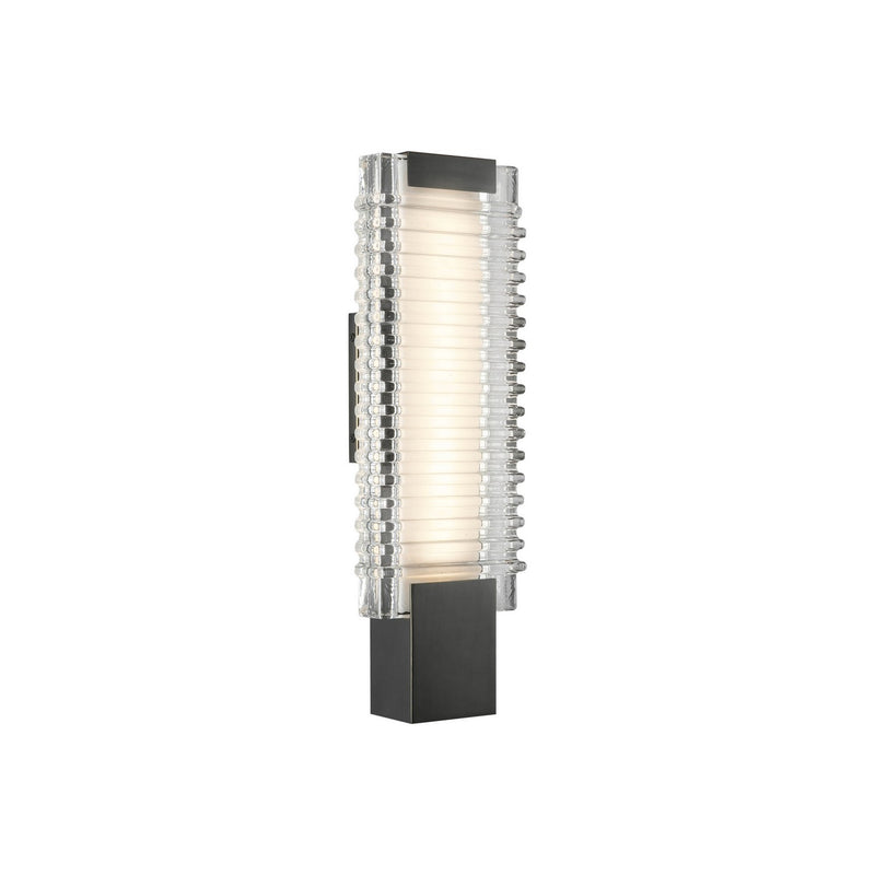 LED Wall Vanity<br /><span style="color:#4AB0CE;">Entrega: 4-10 dias en USA</span><br /><span style="color:#4AB0CE;font-size:60%;">PREGUNTE POR ENTREGA EN PANAMA</span><br />Collection: Alai<br />Finish: Urban Bronze/Ribbed Glass
