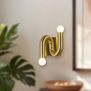 Alora - WV420206BG - Two Light Wall Vanity - Sadie - Brushed Gold