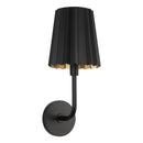 One Light Vanity<br /><span style="color:#4AB0CE;">Entrega: 4-10 dias en USA</span><br /><span style="color:#4AB0CE;font-size:60%;">PREGUNTE POR ENTREGA EN PANAMA</span><br />Collection: Plisse<br />Finish: Matte Black