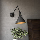 Alora - WV584510MB - One Light Vanity - Archer - Matte Black