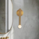 Alora - WV612114BGOP-UNV - LED Wall/Vanity - Arden - Brushed Gold/Opal Glass