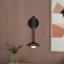 Alora - WV616114MBOP-UNV - LED Wall/Vanity - Arden - Matte Black/Opal Glass