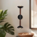 Alora - WV616223MBOP-UNV - LED Wall/Vanity - Arden - Matte Black/Opal Glass